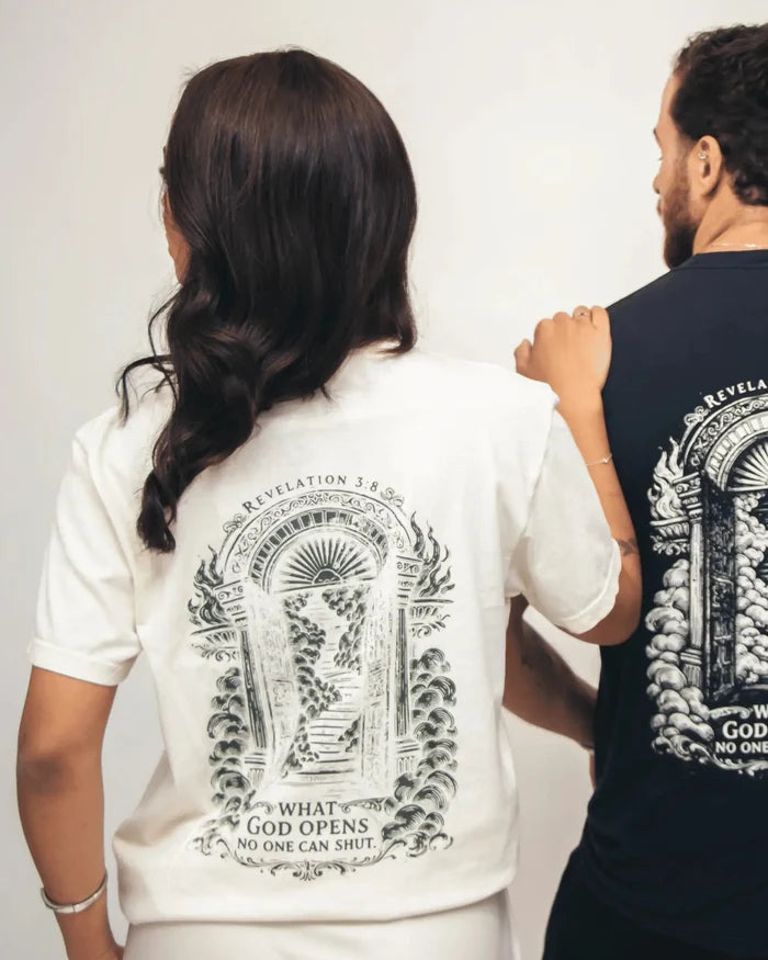 God Opens Doors T-shirt - Holy Looks