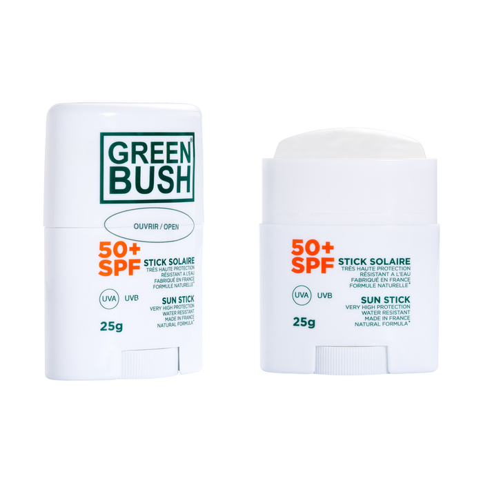 Greenbush | Stick Solaire Spf50+ Blanc