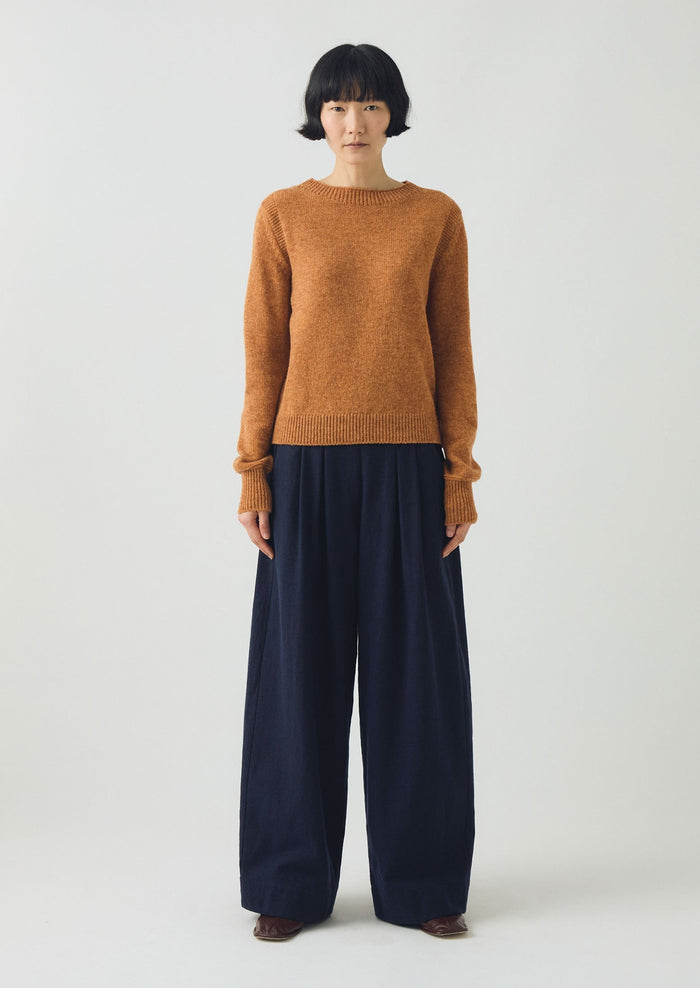 Heathery Wool Sweater | Ginger