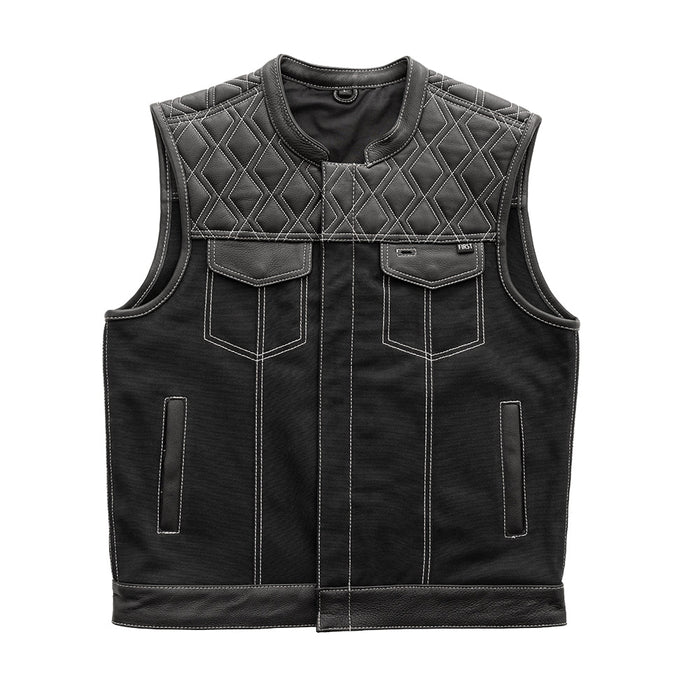 Hunt Club Vest Black / White Stiching: The Hunt Club is one of our most popular club style vests, for good reason! With a 20o