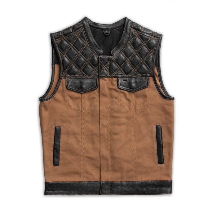 Hunt Club Vest: The Hunt Club is one of our most popular club style vests, for good reason! With a 20oz canvas body and diamo