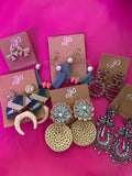 Plunder earrings 7.5
