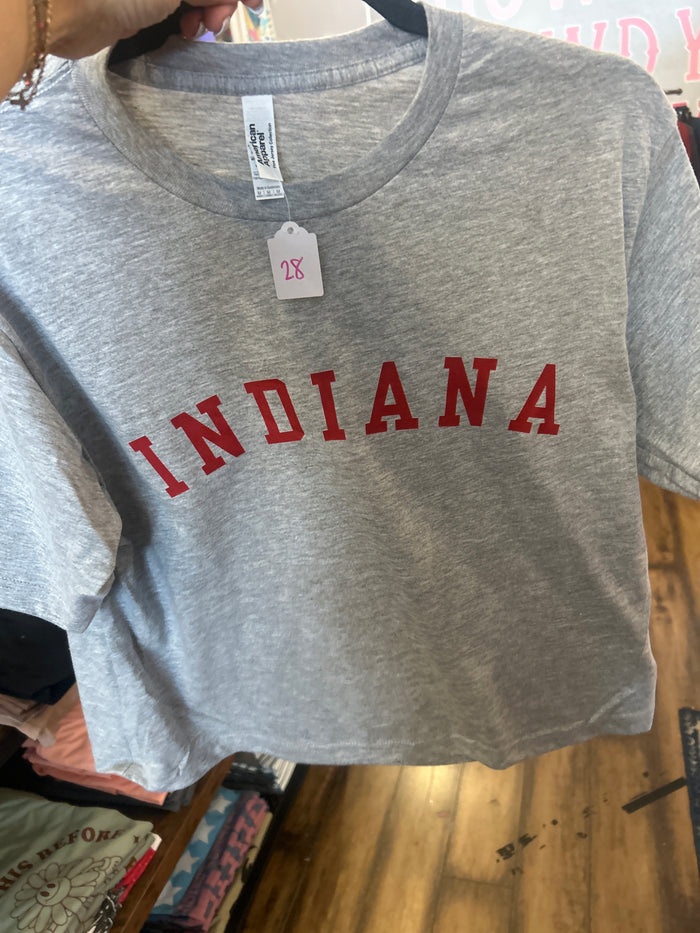 Indiana cropped tee