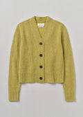 Kaia V-Neck Wool Cardigan | Verbena