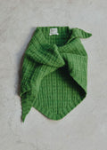 Knitted Wool Bandana | Garden Green
