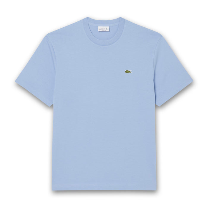 Lacoste - Classic Fit Cotton T-Shirt in Light Blue - Nigel Clare
