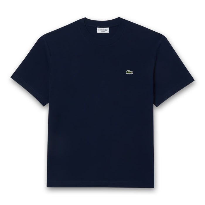 Lacoste - Classic Fit Cotton T-Shirt in Navy - Nigel Clare