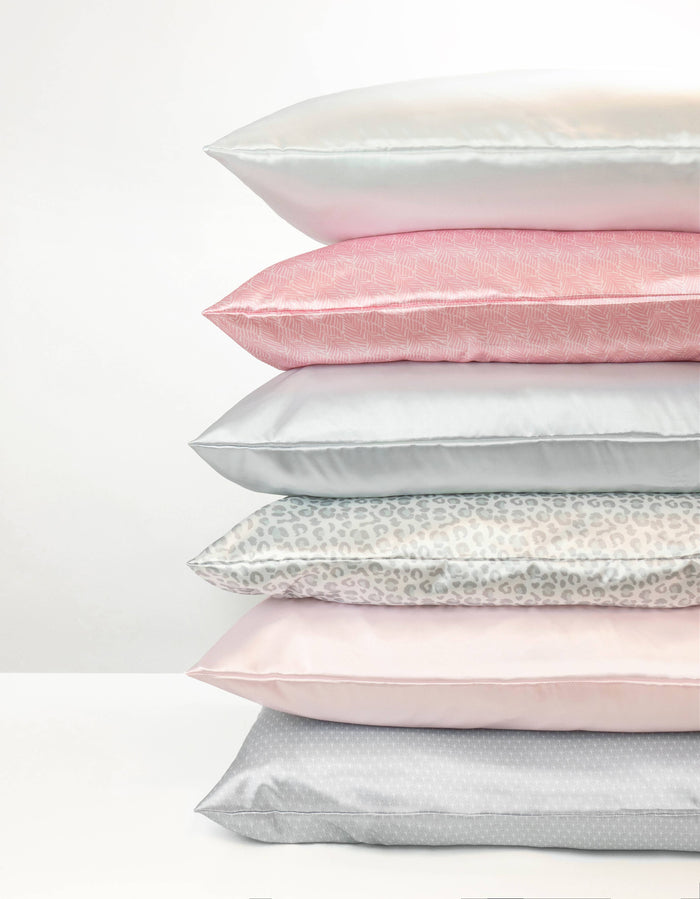Lemon Lavender Printed Silky Satin Pillowcase Open Stock