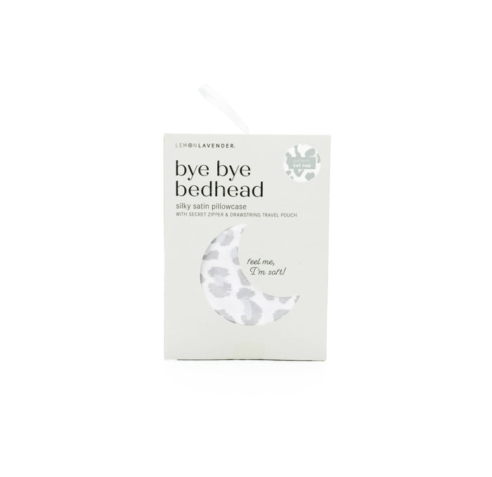 Lemon Lavender Printed Silky Satin Pillowcase Open Stock