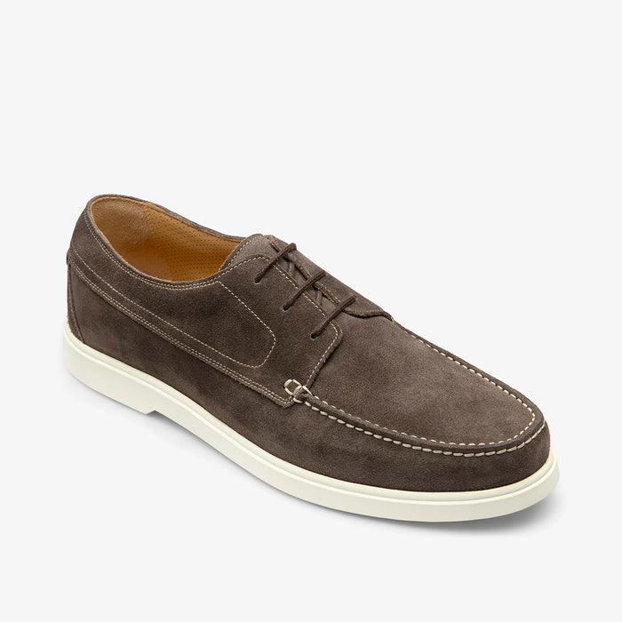 Loake - Sardinia Suede Loafer in Anthracite - Nigel Clare