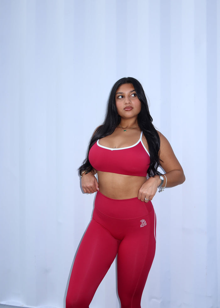 LOVE Sports Bra - CHERRY