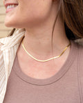 Luxe collection herringbone necklace SS 11.30