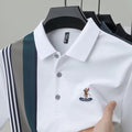 Slim Fit Men’s Polo Shirt Side Angle Dubai MPT-704