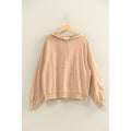 Mineral Washed Seam Detail Hoodie