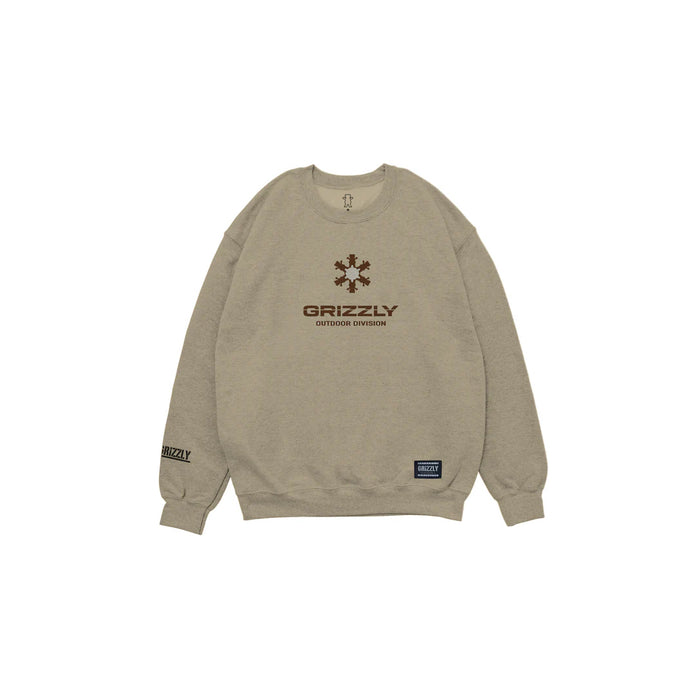 Moletom Grizzly Outdoor Division Drift Crew Neck