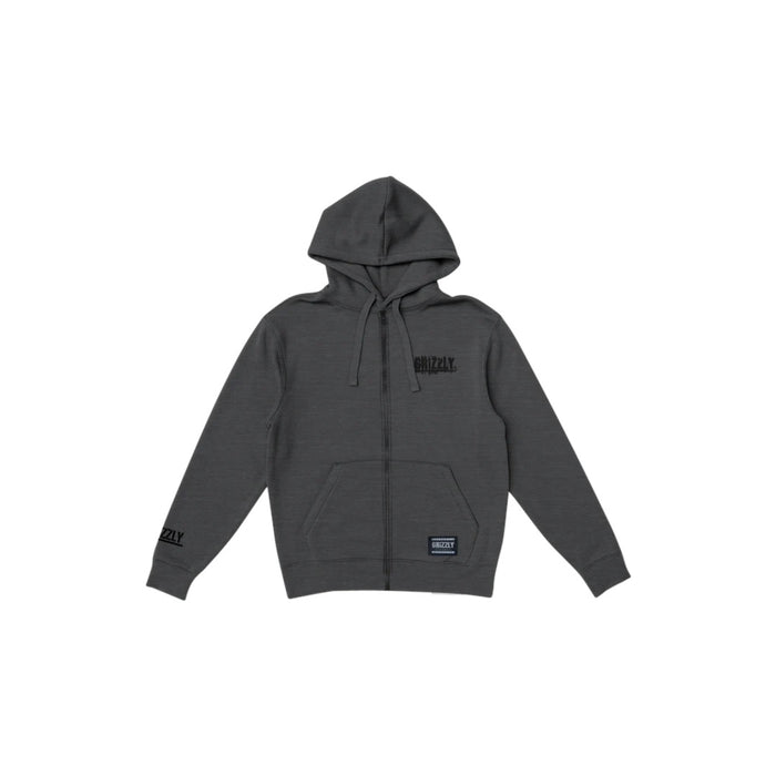 Moletom Grizzly Static Age Ziper Hoodie