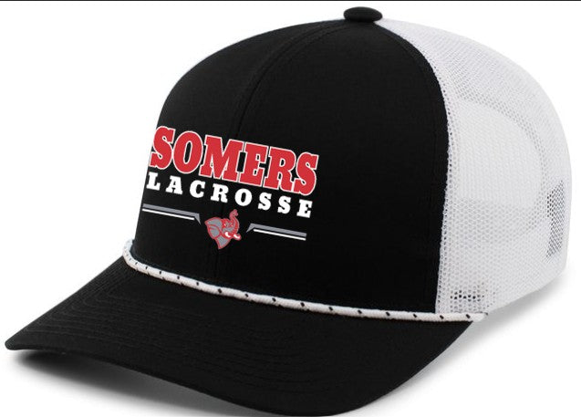 Pacific Headwear Trucker Snapback Braid Cap - Somers
