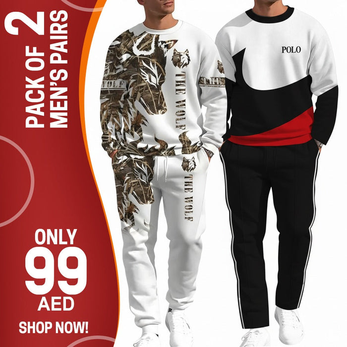PACK OF 2 MEN'S TRACK SUIT