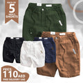 PACK OF 5 MEN'S CARGO SHORTS