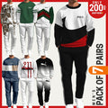 PACK OF 7 MEN'S STRIPED TRACK SUIT