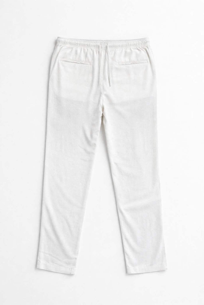 Pantalon Riviera — Blanc Immaculé
