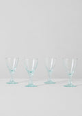 Recycled Bolivian Wine Glasses Set | Clear