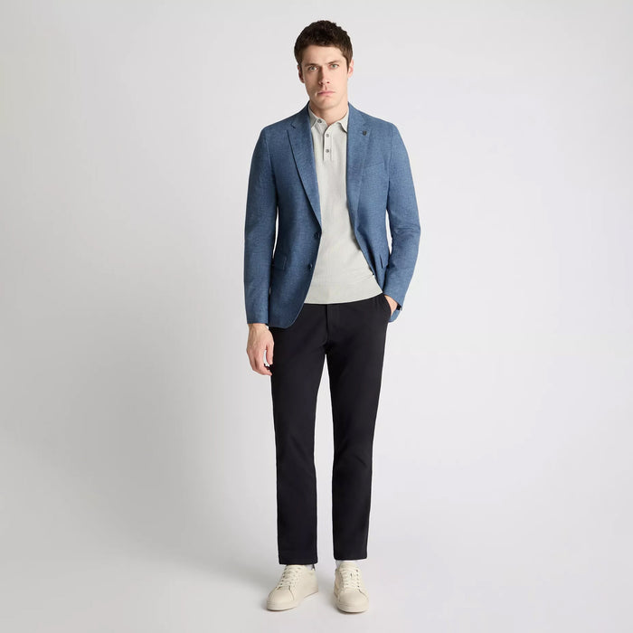 Remus - Alto Slim Fit Linen Blazer in Blue - Nigel Clare