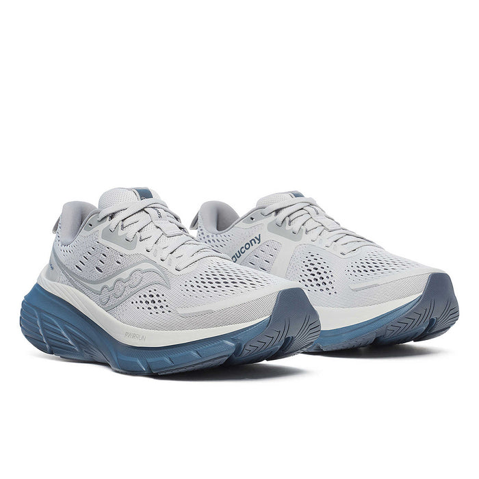 Saucony - Guide 18 Trainers in Fossil/Dusk - Nigel Clare