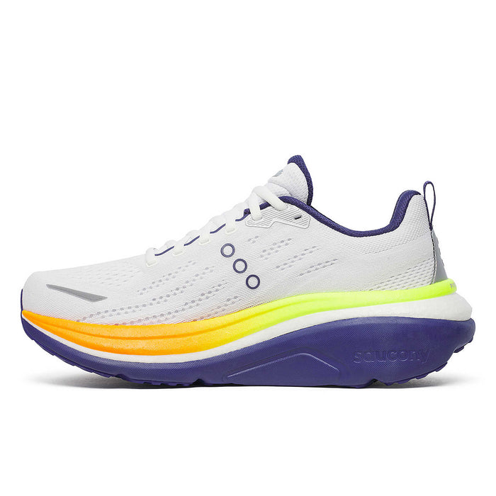 Saucony - Hurricane 25 Trainers in White/Frigid - Nigel Clare