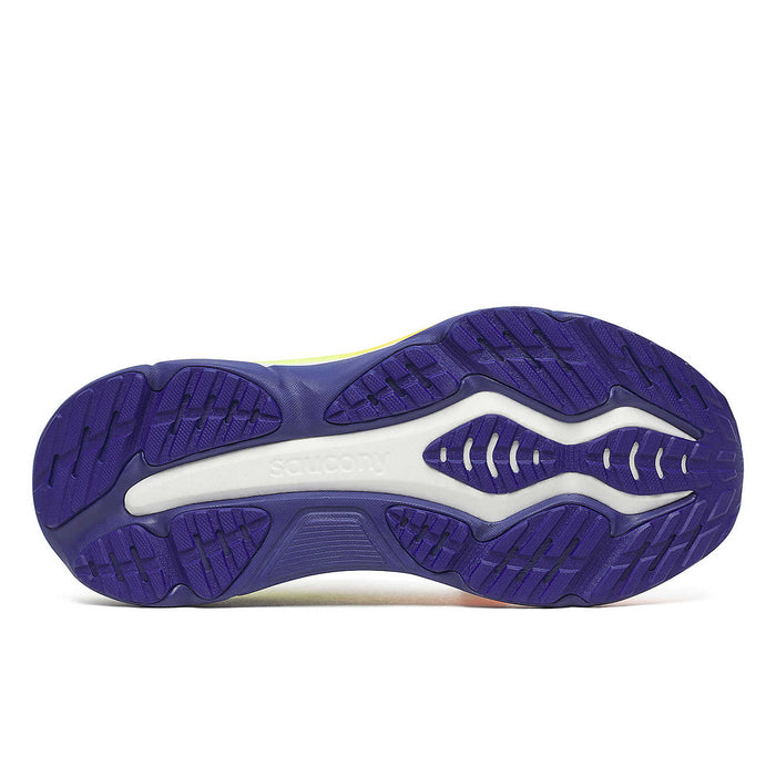 Saucony - Hurricane 25 Trainers in White/Frigid - Nigel Clare
