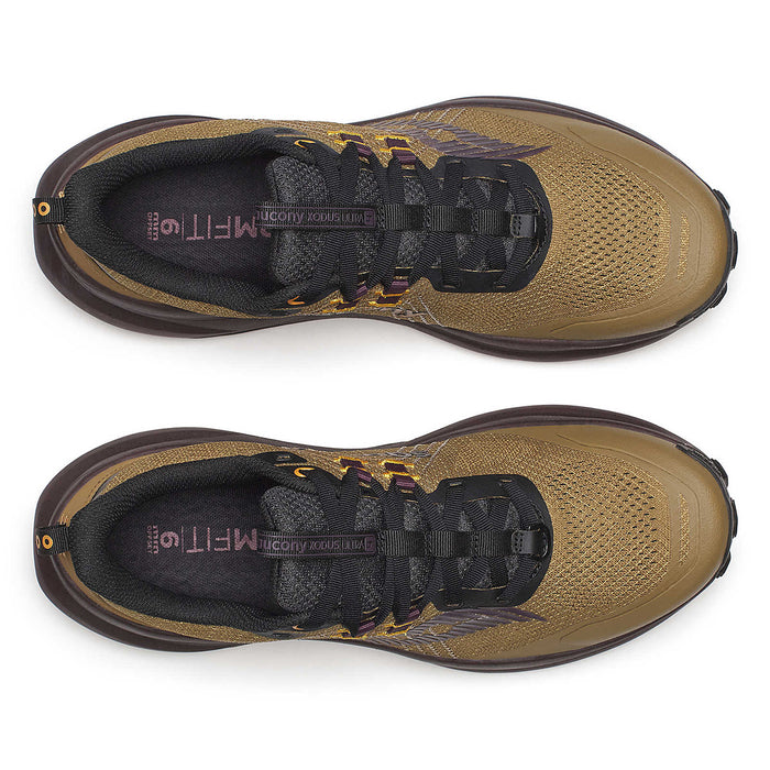 Saucony - Xodus Ultra 4 Trainers in Kodiak/Wine - Nigel Clare
