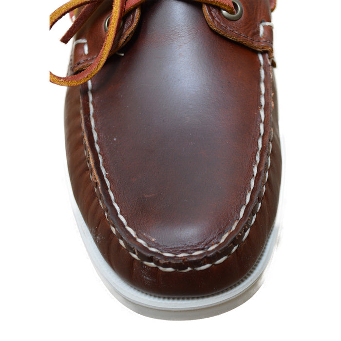 Sebago Dockside Oiled Waxy Deck Shoe - Brown