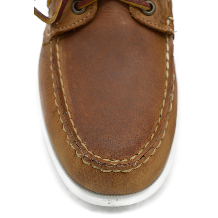 Sebago Dockside Oiled Waxy Deck Shoe - Crazy Horse
