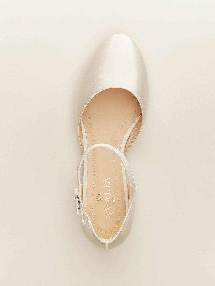 Sissi Bridal Flat Shoe - Shoes - Bianco Evento