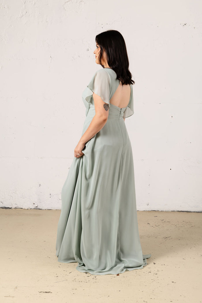 Skye Chiffon Dress - Dress - JOUNE