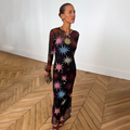 Star Soho Midi Mesh Dress Petite