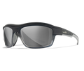 Wiley X Ozone Grey Silver Flash Lens Matte Charcoal: As the newest member of our Climate Control series, the WX Ozone offers