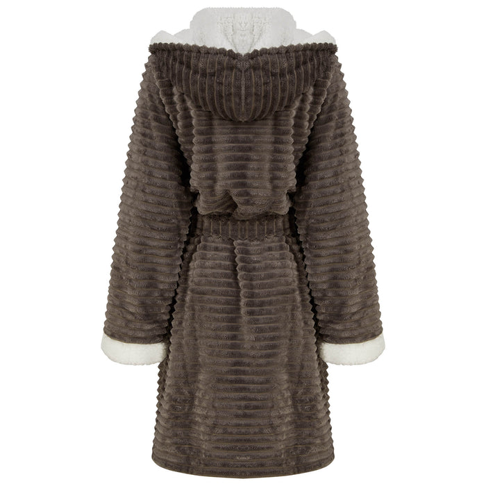 Womens Hooded Tokyo Laundry Bear Dressing Gown Robe