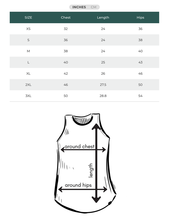 Women's Relaxed Tank - Blank Apparel - Green